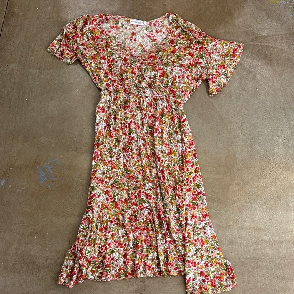 Floral Midi Dress